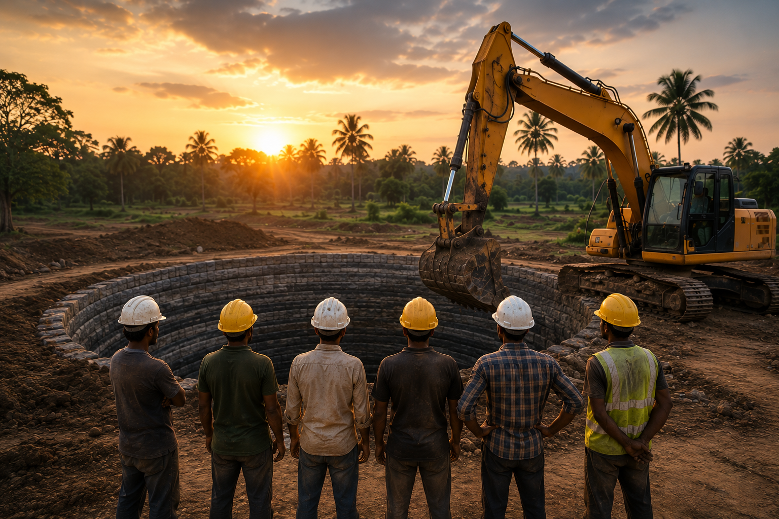 SVS Open Well Excavation